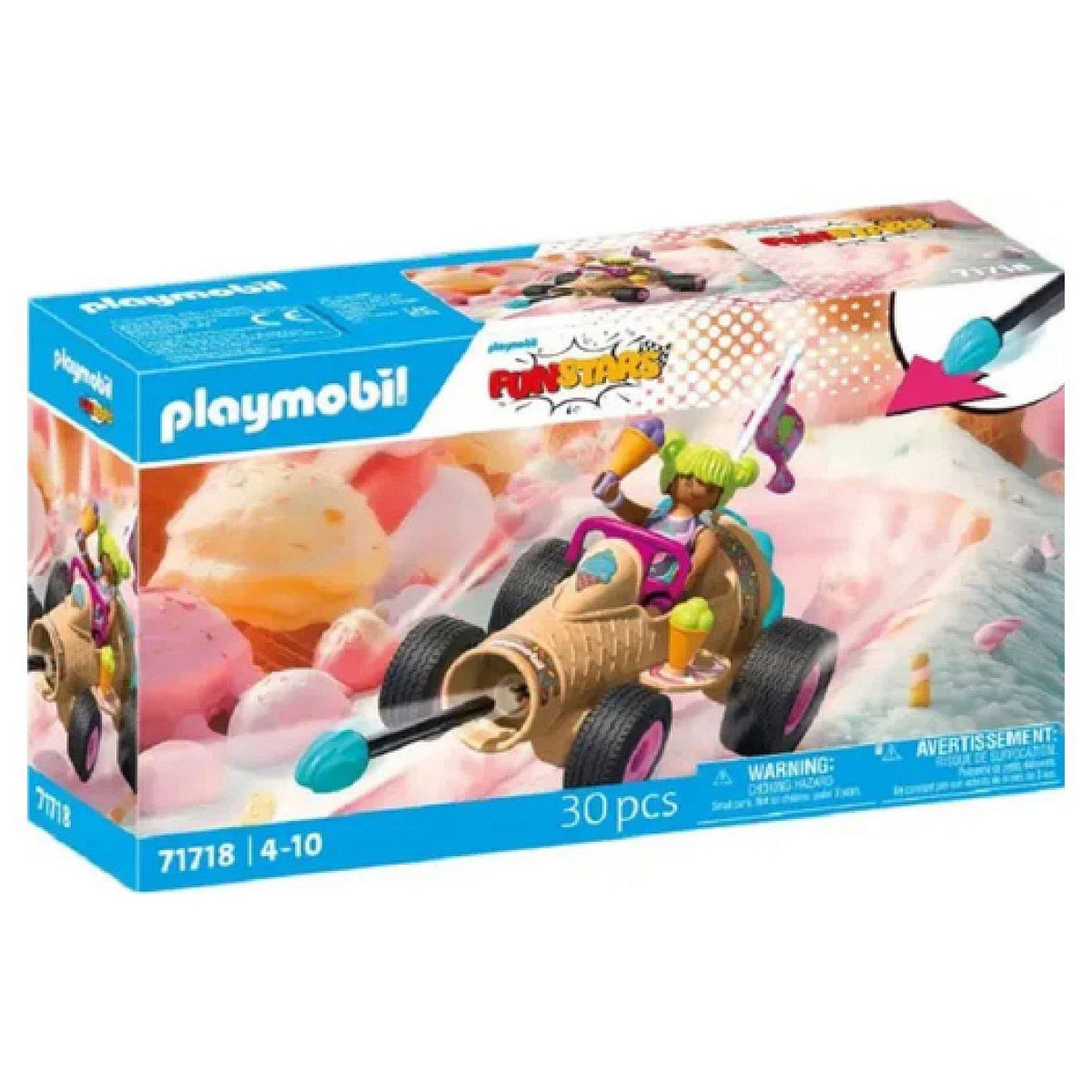 PLAYMOBIL 71718  kart cornet de glace