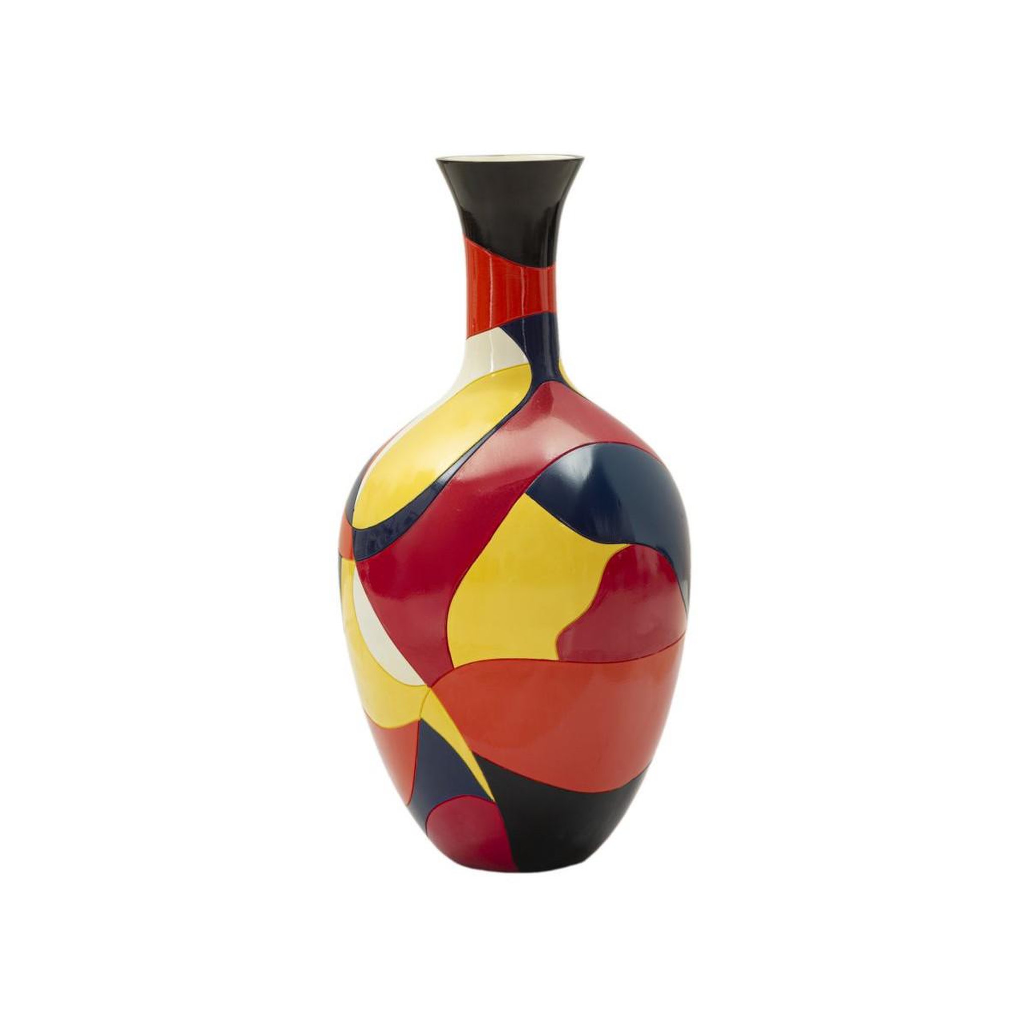 Paris Prix Vase déco en résine  rubic  59cm multicolore