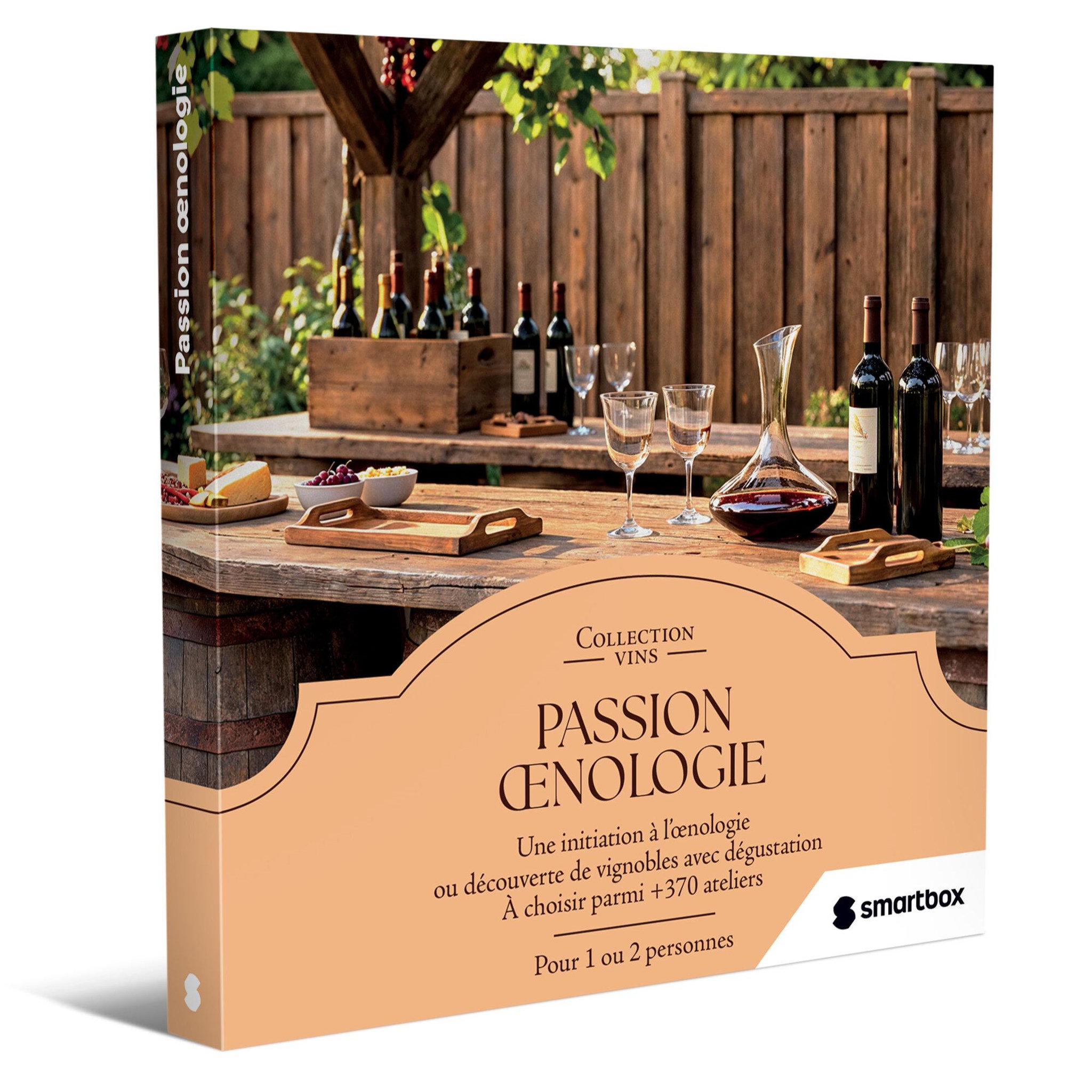 Smartbox Passion œnologie - coffret cadeau gastronomie
