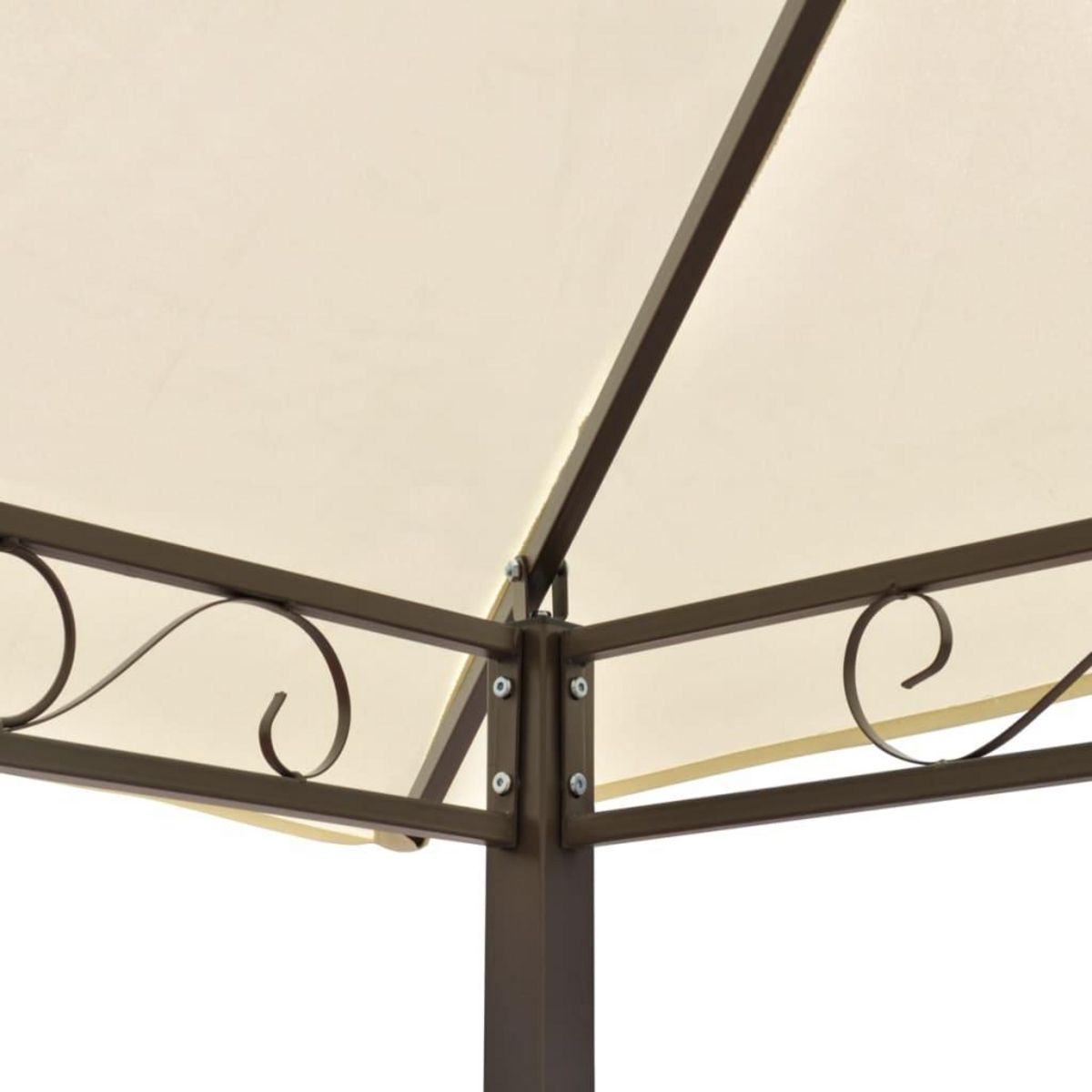 VIDAXL Pavillon de jardin avec table et bancs 2,5 x 1,5 x 2,4 m