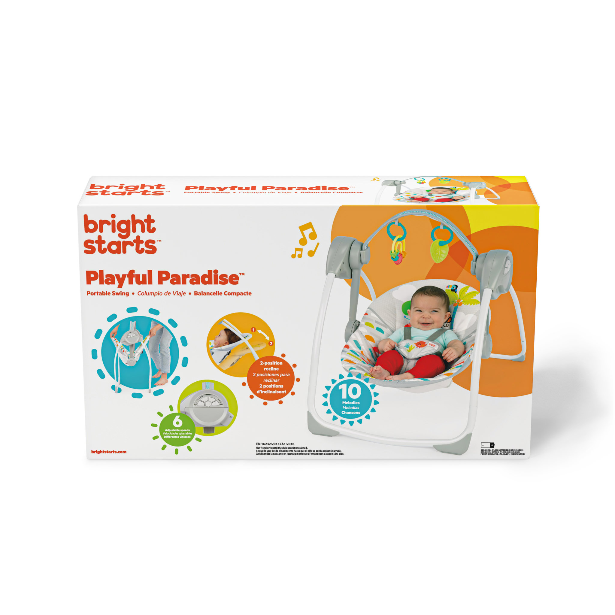 Voir la diapositive 2 : AUCHAN BABY Balancelle Paradise bébé