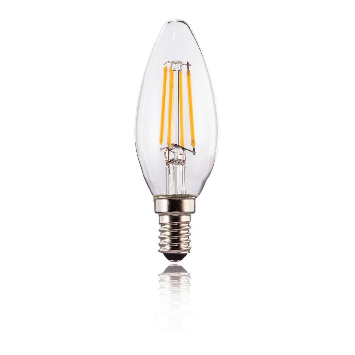 XAVAX Ampoule LED E14 4W CLAS x2