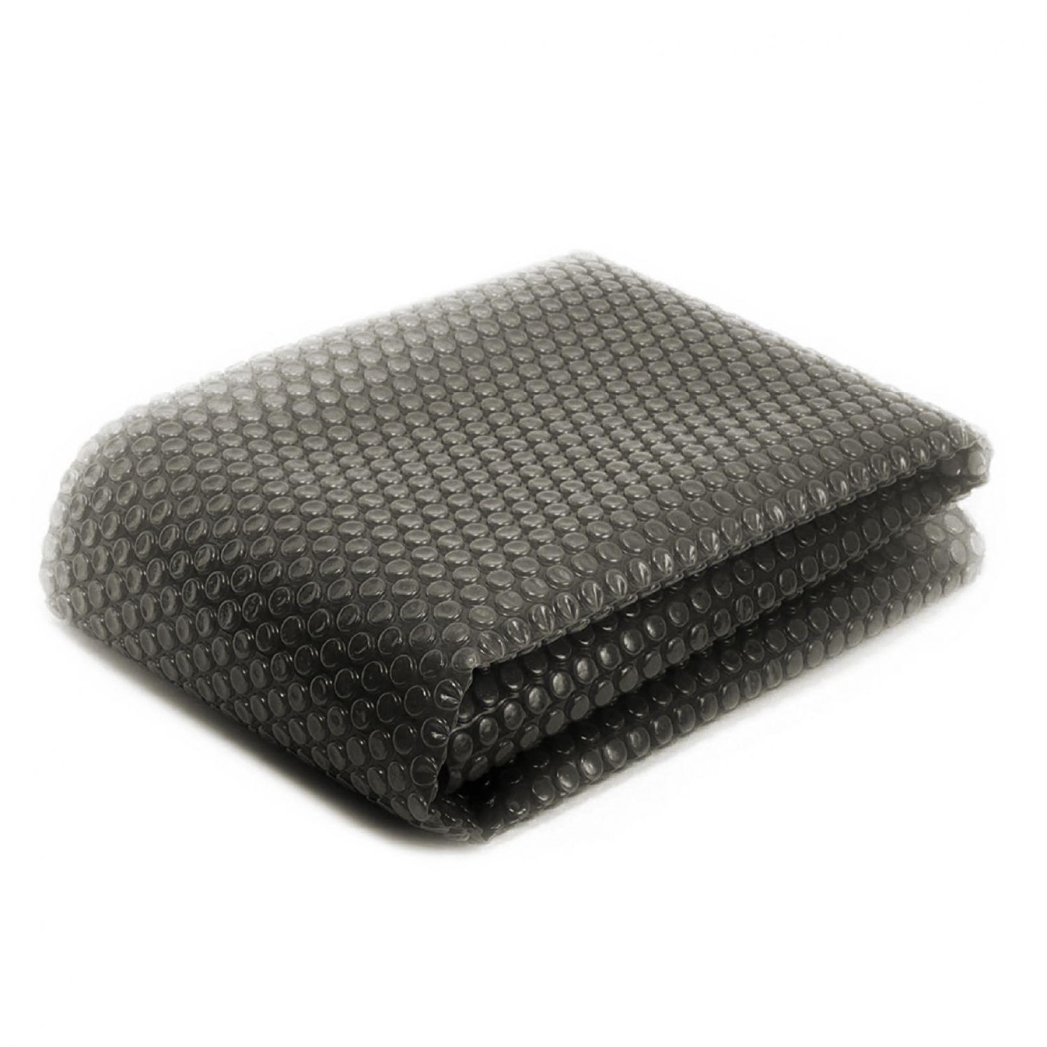 Voir la diapositive 2 : LINXOR Bâche à bulles sur mesure pour piscine - 300 microns - Gris