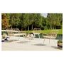 Voir la diapositive 2 : GARDENSTAR Salon bas de jardin - 4 places - Acier - Imitation osier