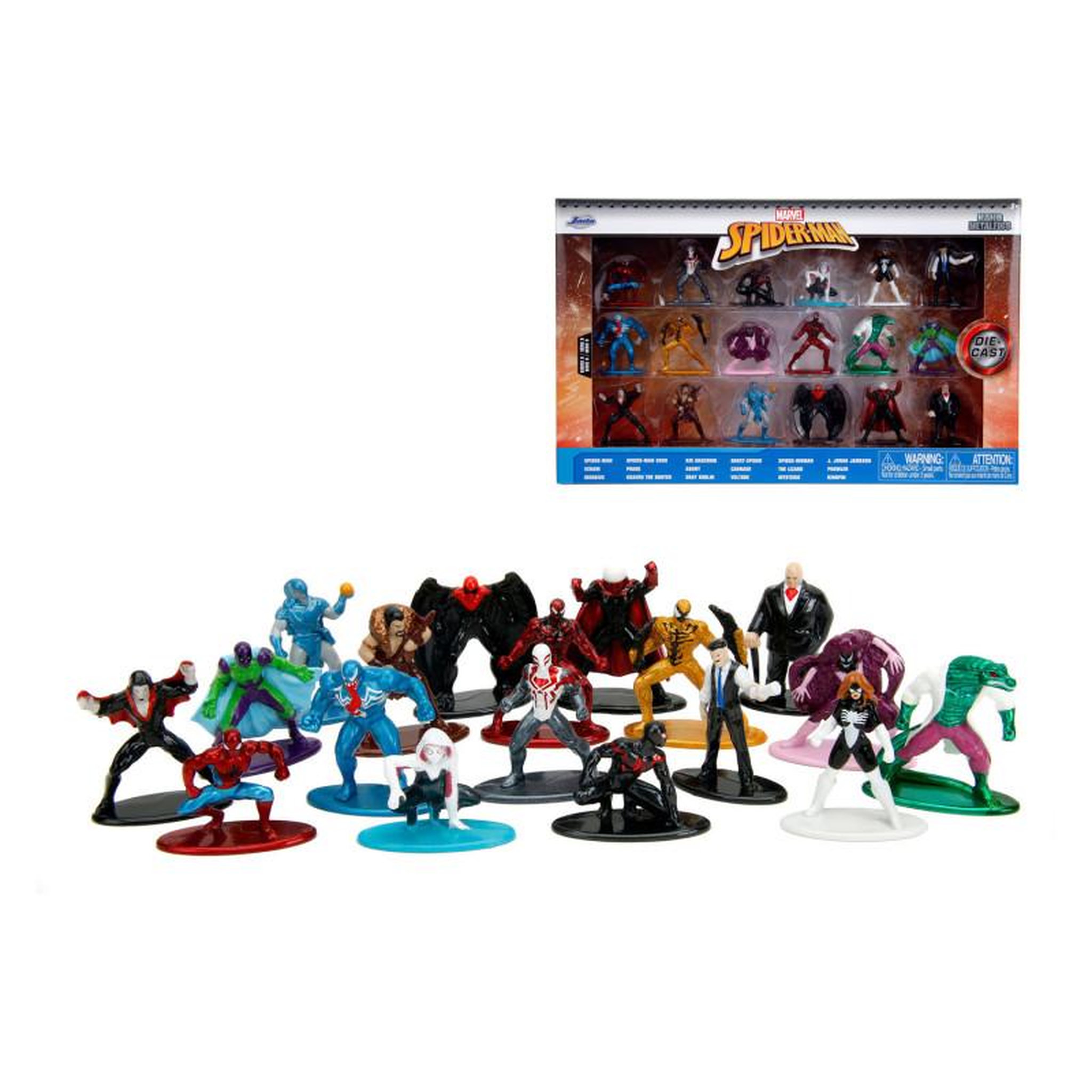Voir la diapositive 4 : JADA TOYS Figurines d'action Jada-Toys Nano Metalfigs métal