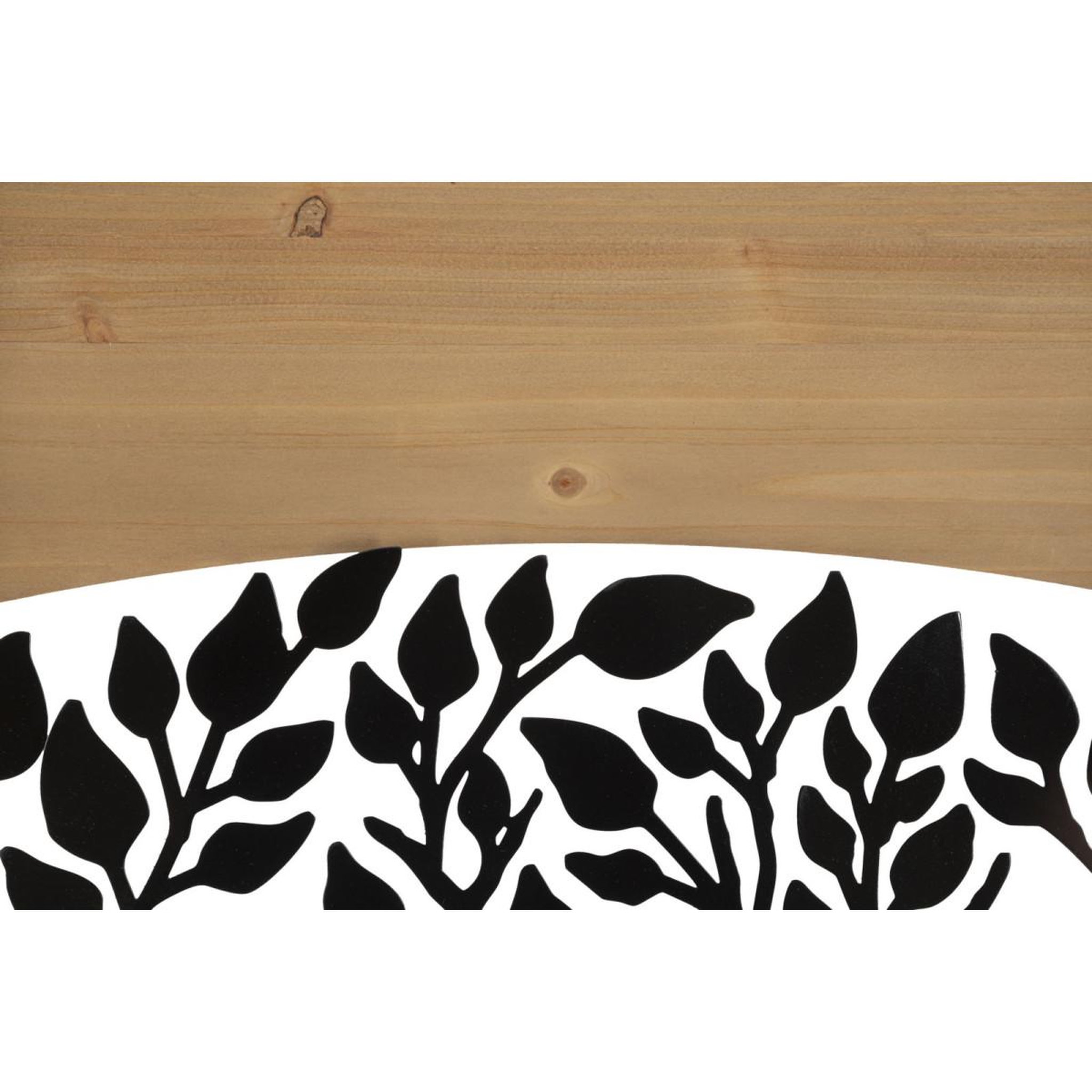 Voir la diapositive 3 : Paris Prix Lot de 3 décorations murales encadrées  arc  105cm noir & naturel