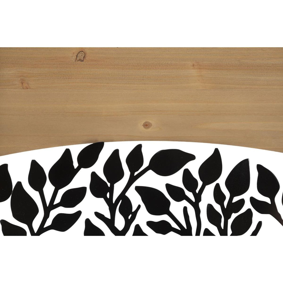 Paris Prix Lot de 3 Décorations Murales Encadrées  Arc  105cm Noir & Naturel