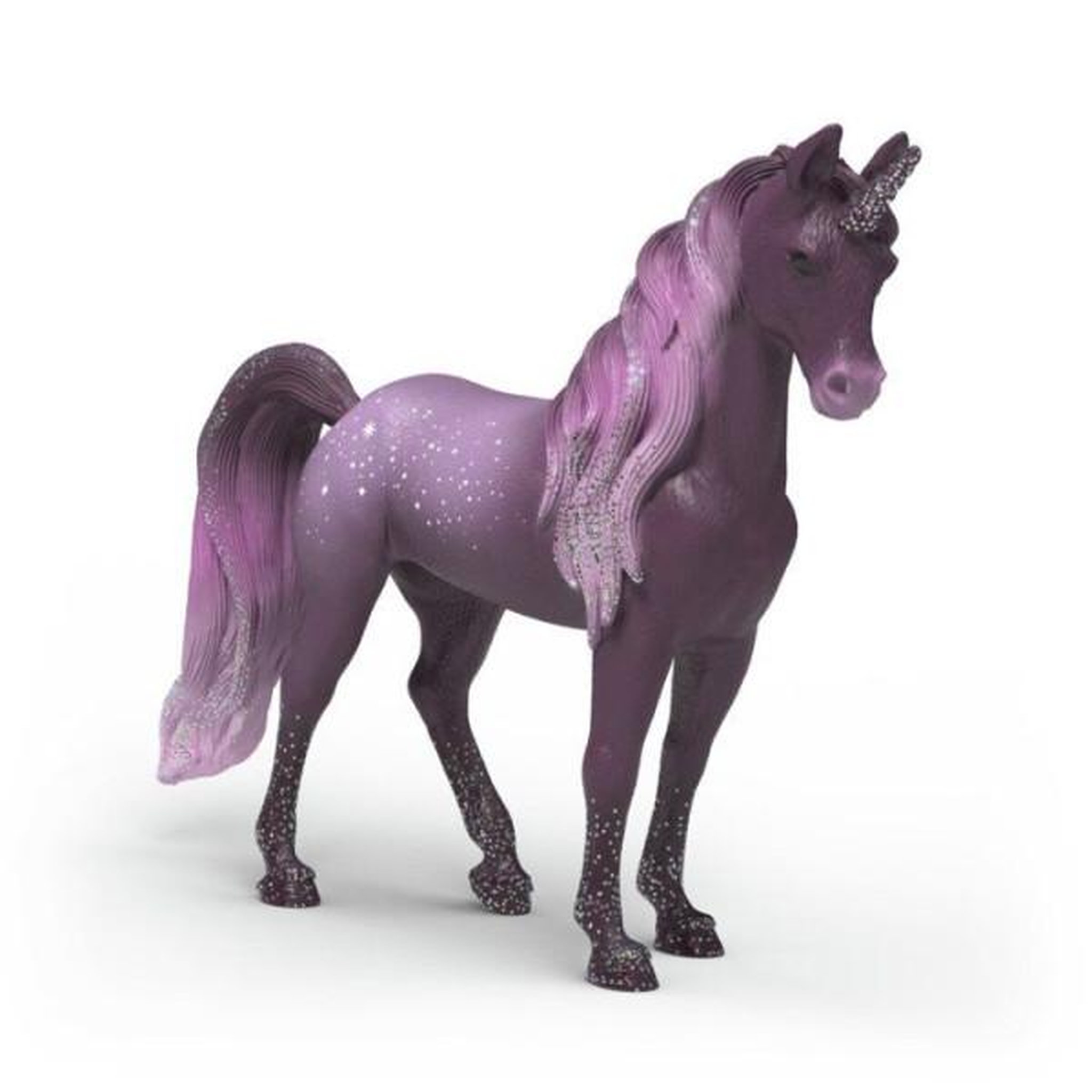 Voir la diapositive 2 : Schleich Figurine - SCHLEICH - 70842 - Licorne Arc-en-ciel Galaxy Jument - Bayala - Des 3 ans - Peinte a la main