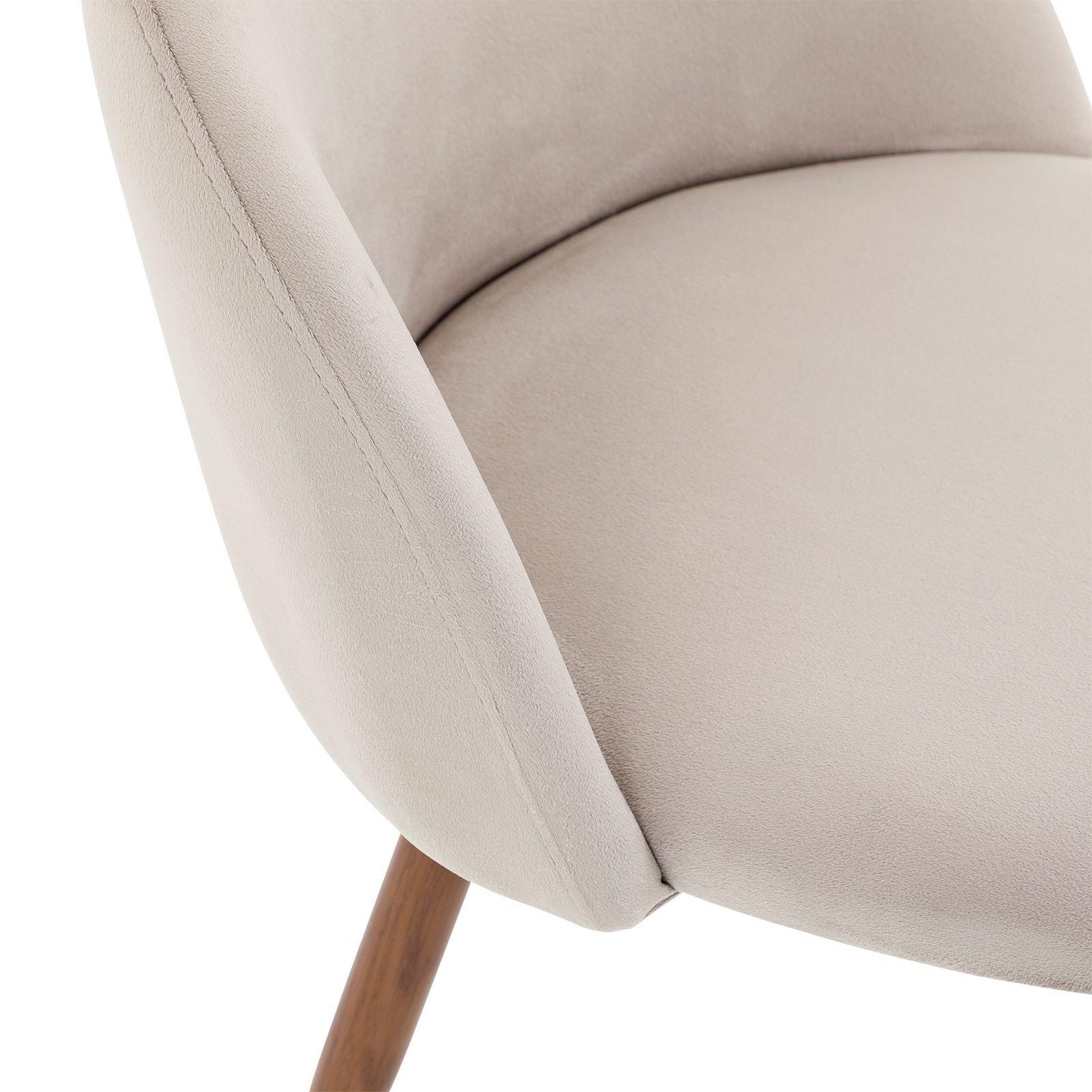 Voir la diapositive 4 : IDIMEX Lot de 2 chaises navia de salle à manger en velours