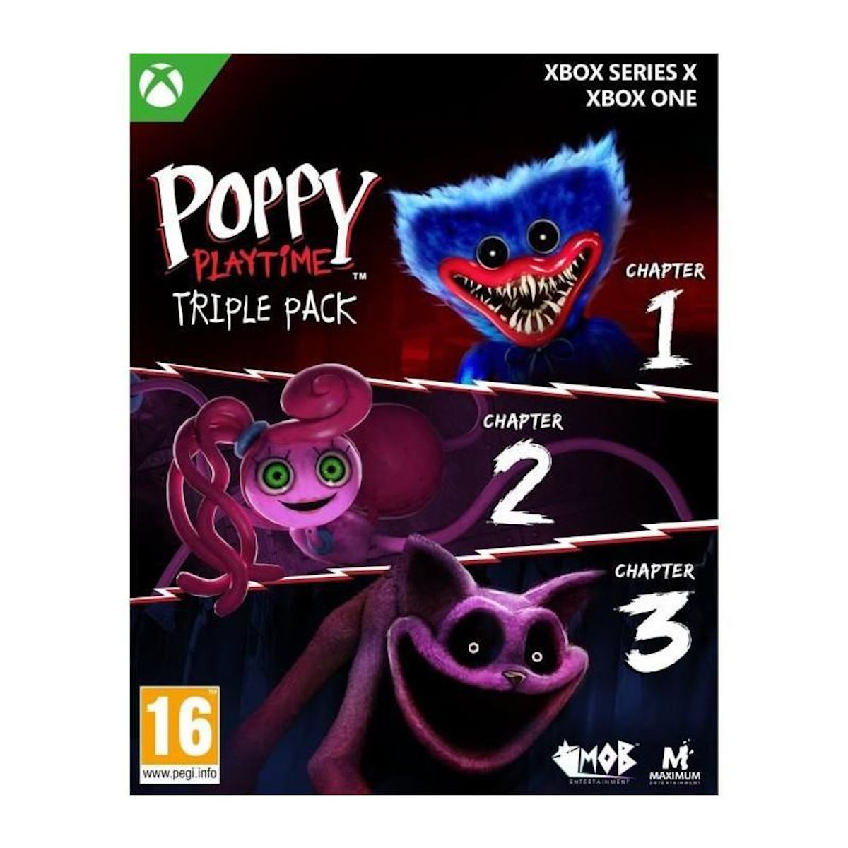 Just for games Poppy Playtime Triple - Jeu Pack Xbox Series X