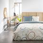Voir la diapositive 1 : TODAY Parure housse de couette imprimé coton 57 fils GABIN