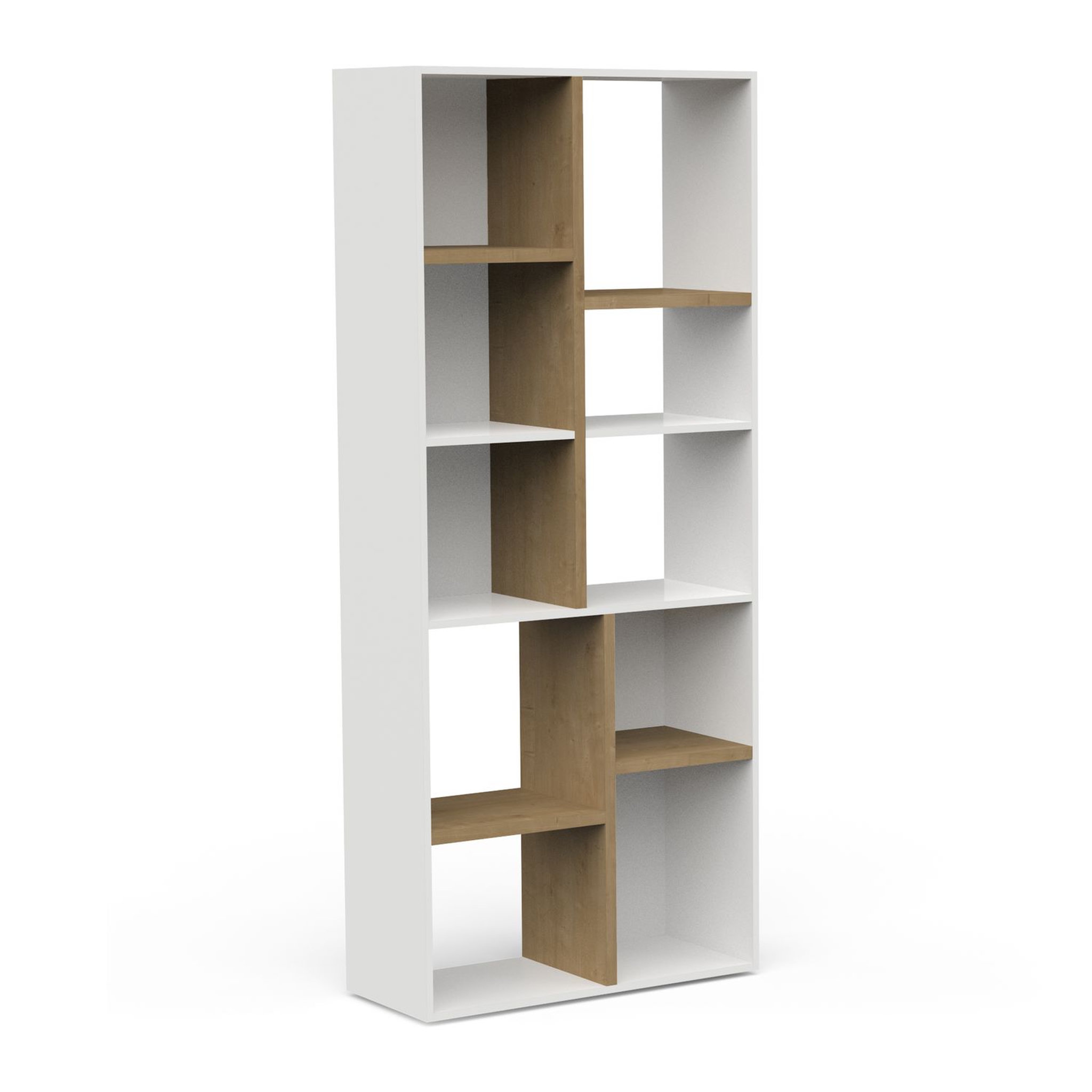 Voir la diapositive 6 : Bibliothèque 10 niches L78 cm ILYES