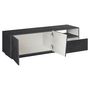 Voir la diapositive 3 : Meuble TV 2 portes 1 niche 1 tiroir L150cm VERONA