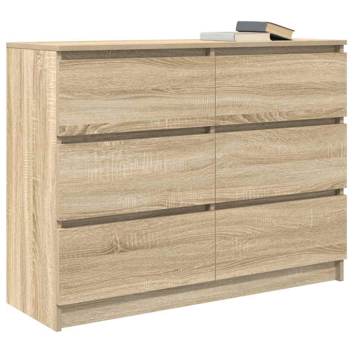 VIDAXL Buffet chene sonoma 100x35x76 cm bois d'ingenierie