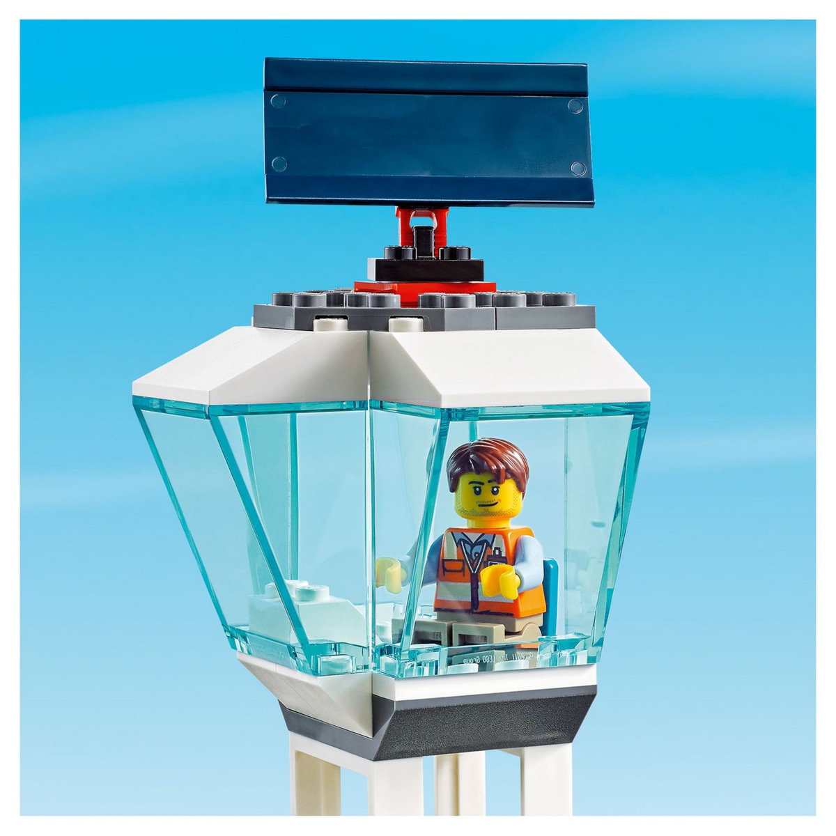 LEGO LEGO City 60262 L&rsquo;avion de Passagers, Jouet de Construction Terminal et Camion pour Enfants