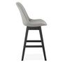 Voir la diapositive 3 : Paris Prix Tabouret de Bar Design  Svona  102cm Gris & Noir