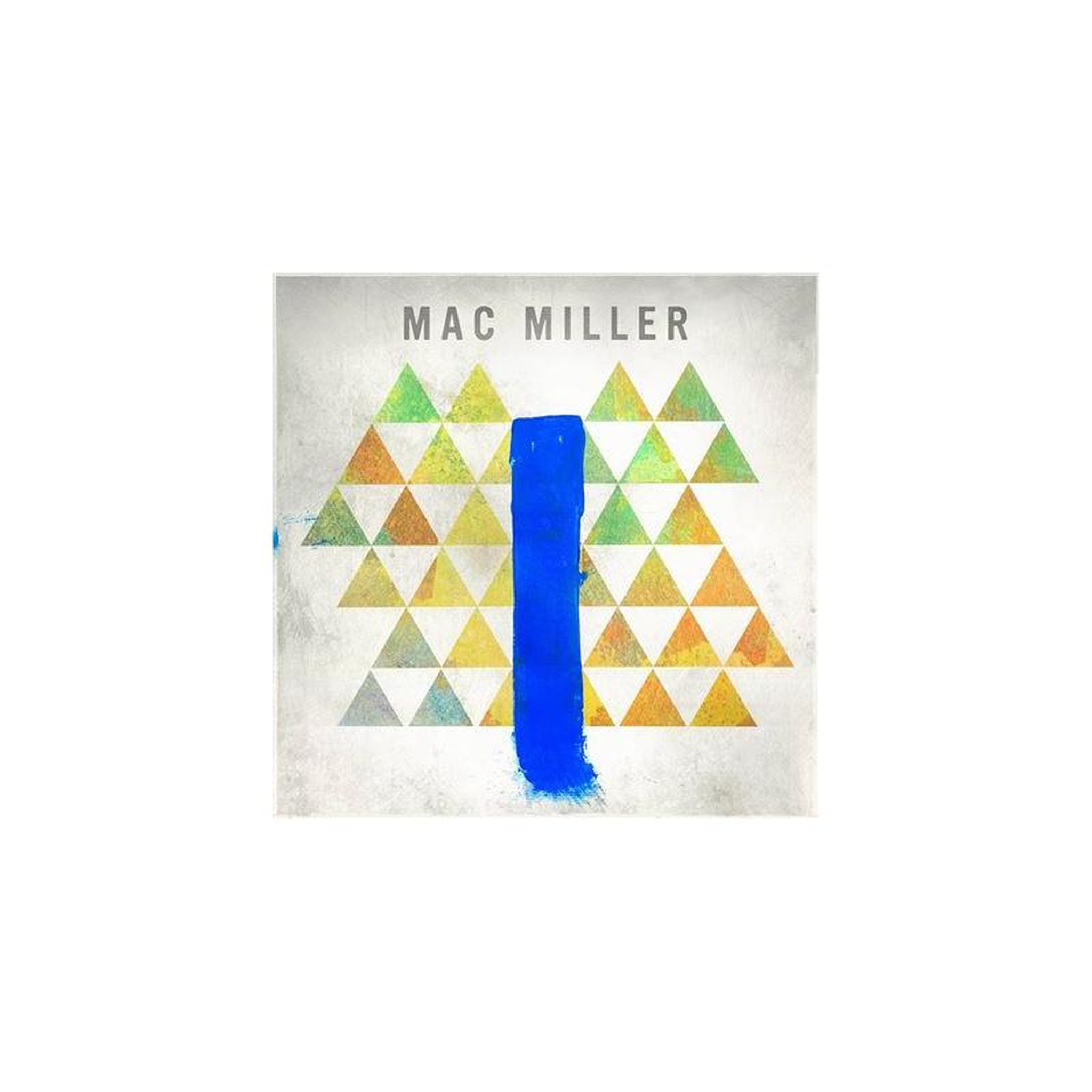 Vinyle 2lp édition limitée mac miller blue slide park, vinyle vert transparent