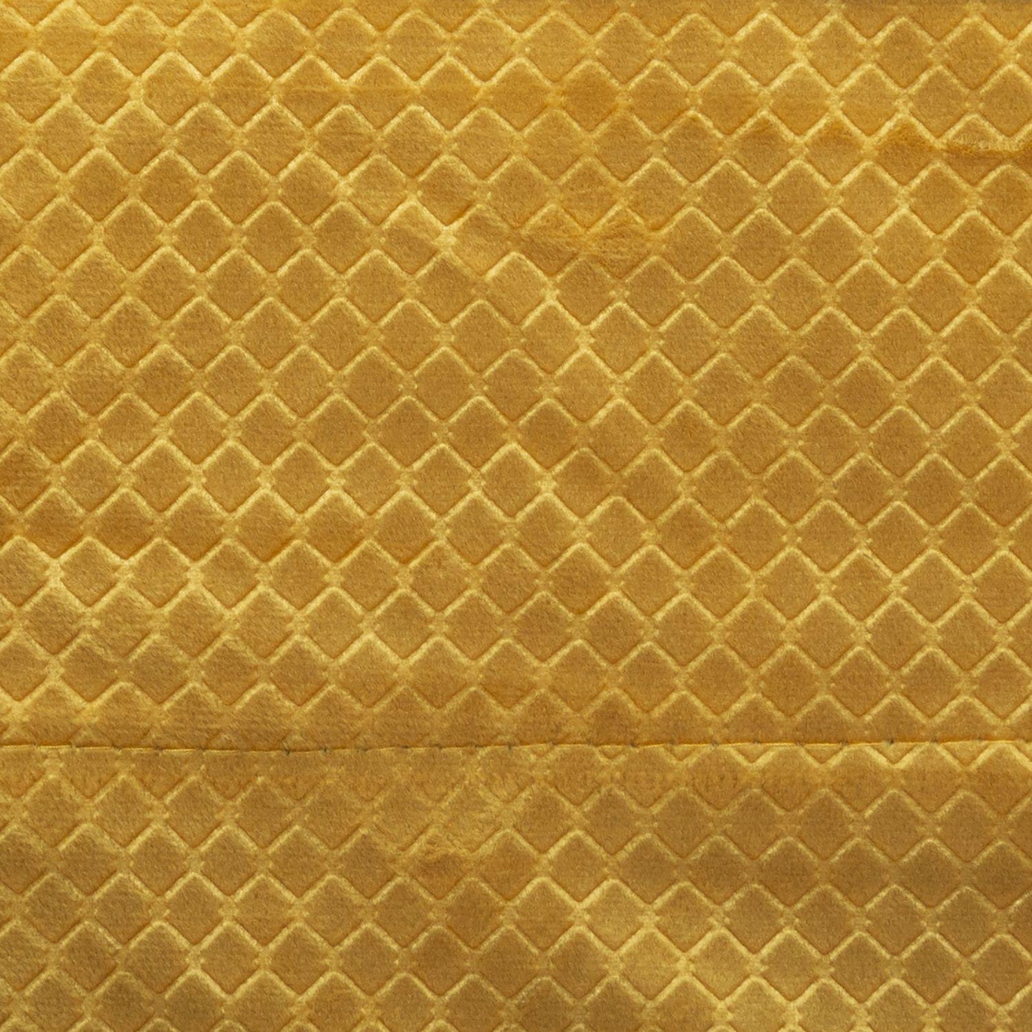 Voir la diapositive 3 : ATMOSPHERA Rideau de salon occultant 8 œillets modèle Otto - 140 x 260 cm - Ocre
