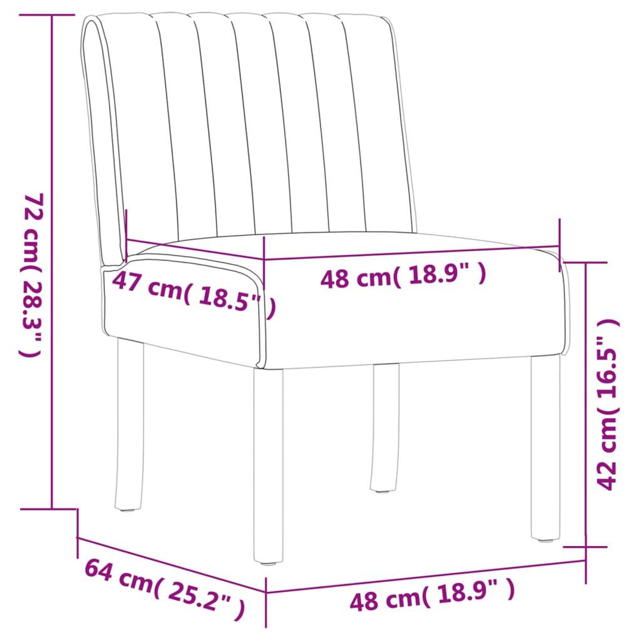 Voir la diapositive 6 : VIDAXL Fauteuil sans accoudoirs jaune velours