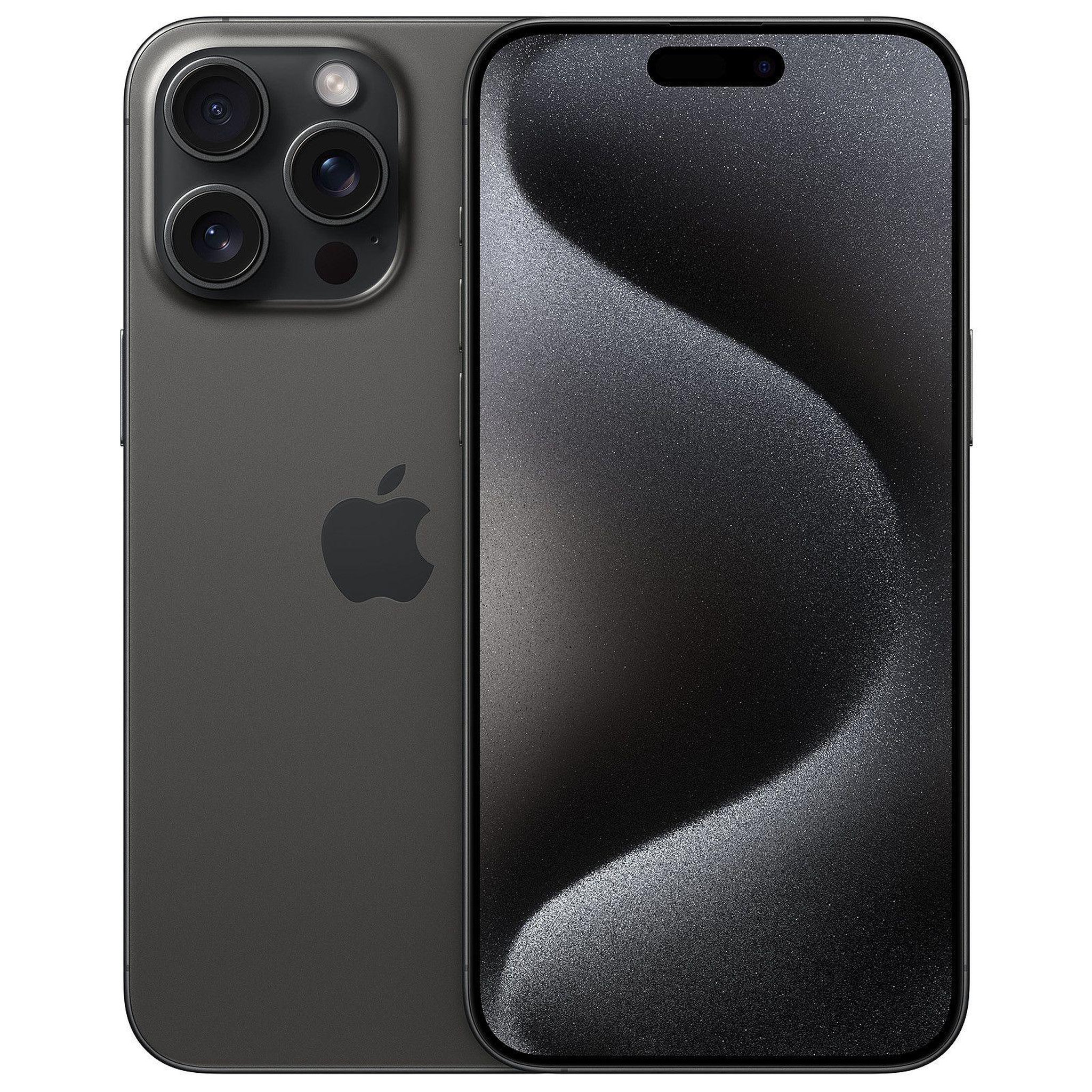 APPLE iPhone 15 Pro Max Reconditionné 256 Go - Grade A+ - Titane noir