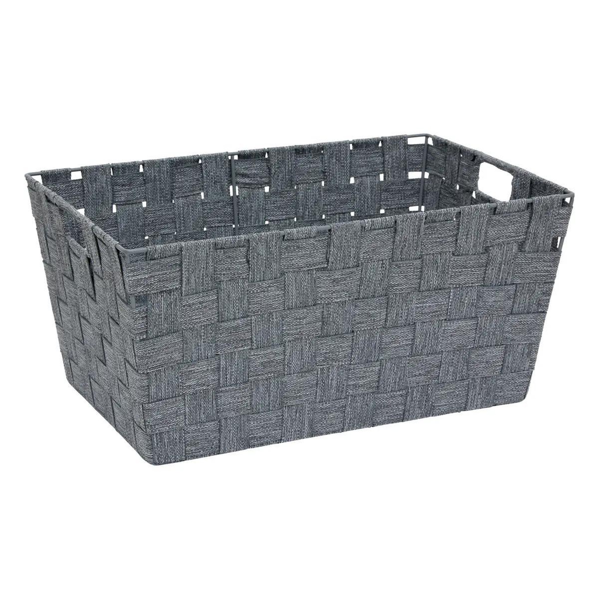 FIVE Panier de rangement biseauté  lise  38cm gris