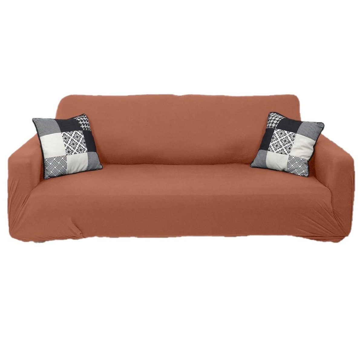 The Home Deco Factory Housse extensible pour canapé 3 places