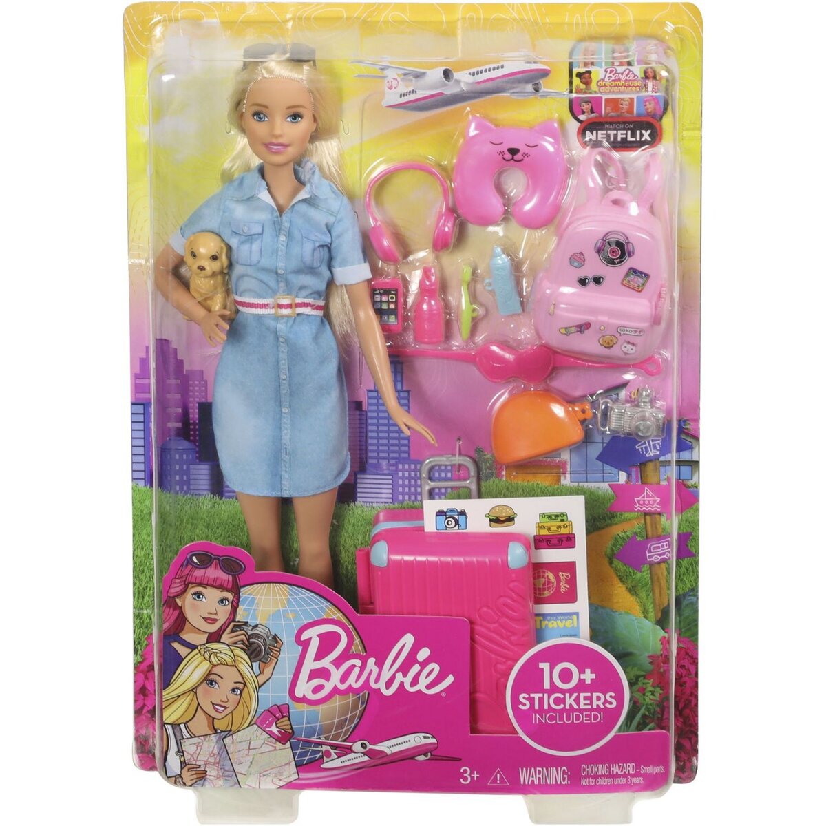 BARBIE Poupée voyage - Barbie 