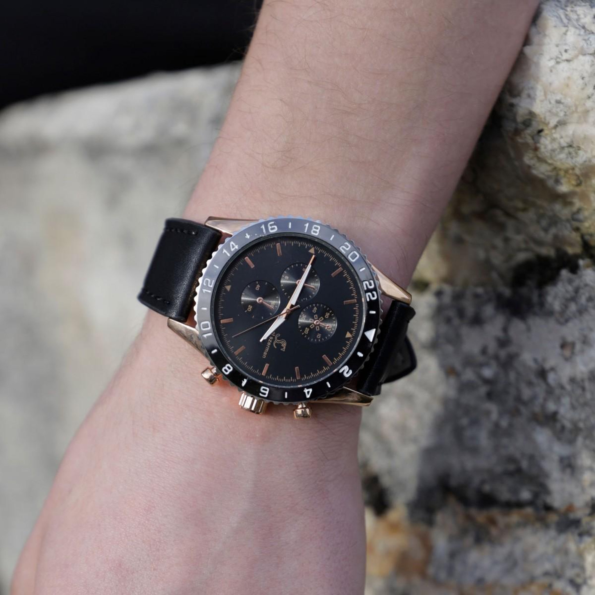 Voir la diapositive 3 : SC CRYSTAL Montre homme quartz SC Crystal collection Pascal Szerman