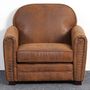 Voir la diapositive 2 : Paris Prix Fauteuil Club Vintage  Balista  90cm Marron