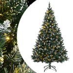 VIDAXL Sapin de Noël artificiel 300 LED 180 cm
