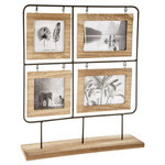 ATMOSPHERA Pêle-mêle à poser 8 photos recto/verso modèle Nomade - 42 x 36 cm