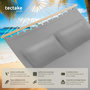 Voir la diapositive 2 : tectake Hamac avec barres d'expansion pour 2 personnes gris clair