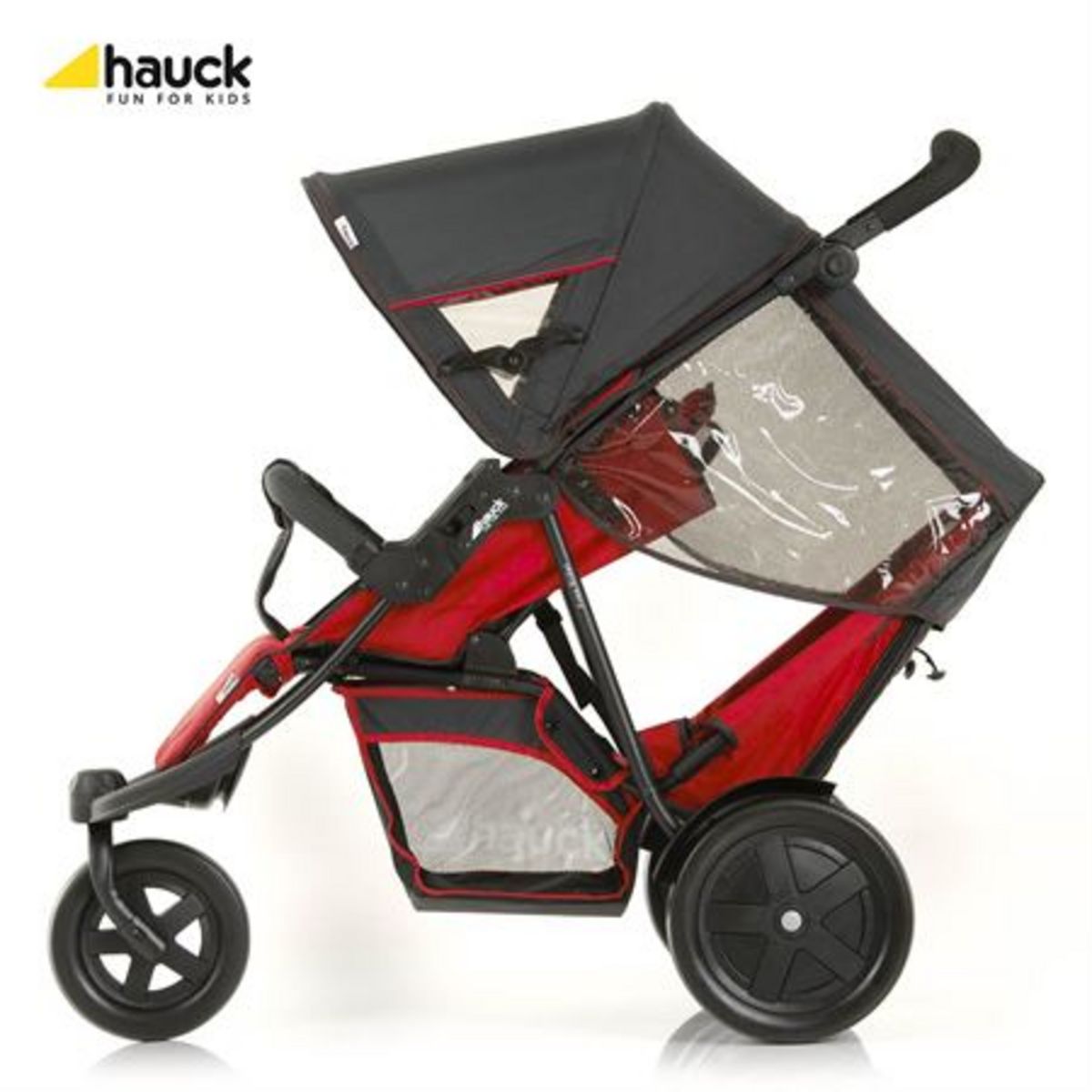 HAUCK Poussette double Freerider 2 en 1