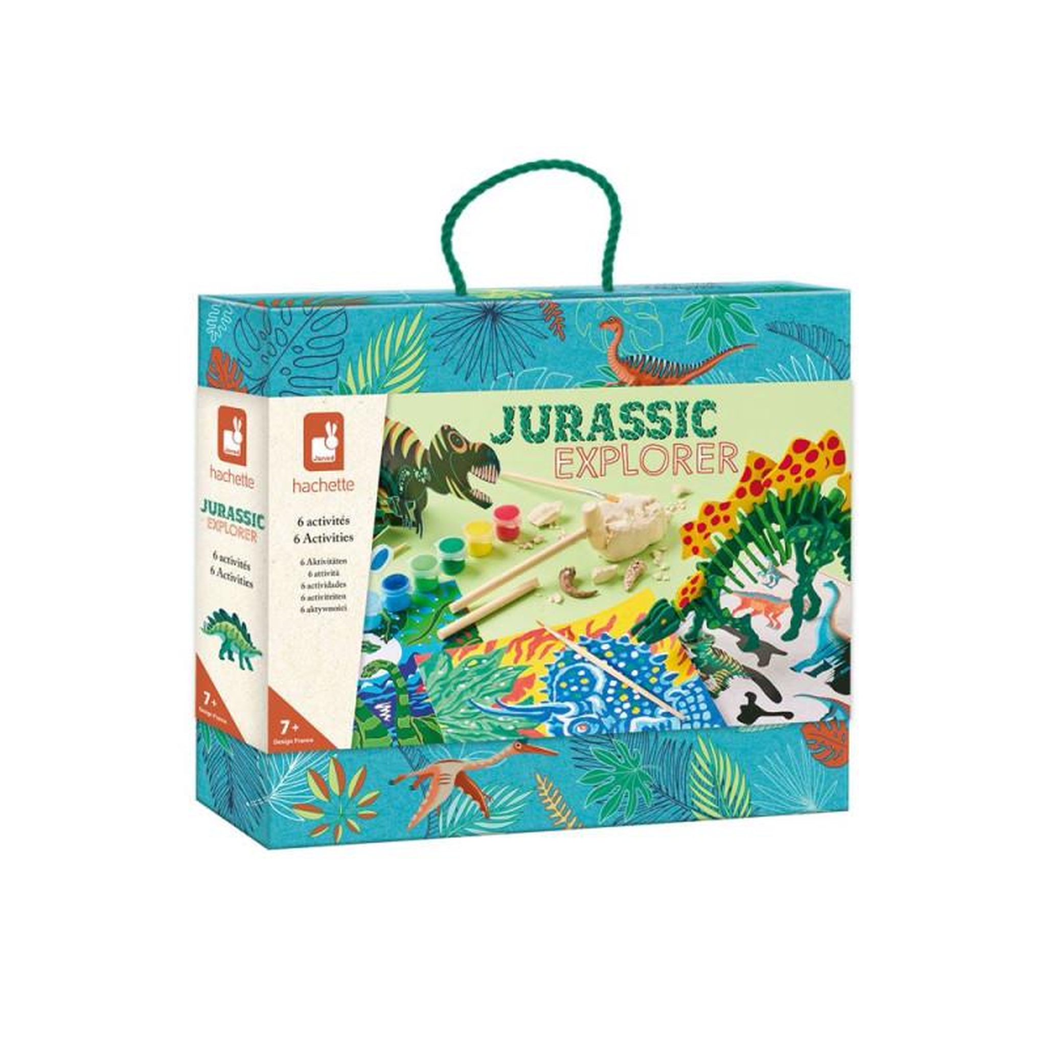 JANOD Jeu créatif Janod Mallette Explorateur Jurassic Explorer