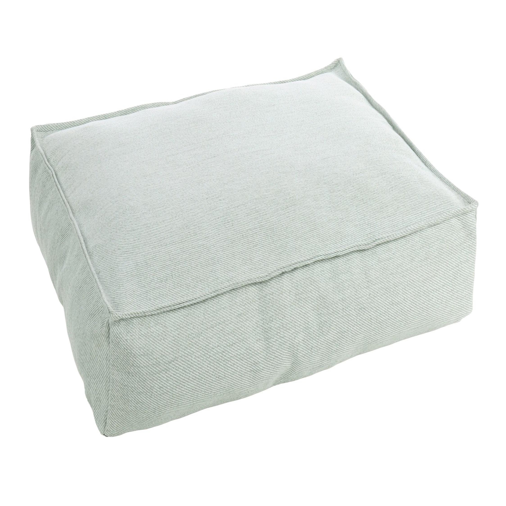 Eden Coussin panier en textile. Coloris disponibles : Rose, Gris, Jaune, Vert, Beige