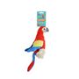 Voir la diapositive 3 : Paris Prix Jouet Peluche pour Chien  Perroquet  33cm Rouge