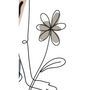 Voir la diapositive 3 : Paris Prix Décoration Murale en Métal  Lady Flower  90cm Multicolore
