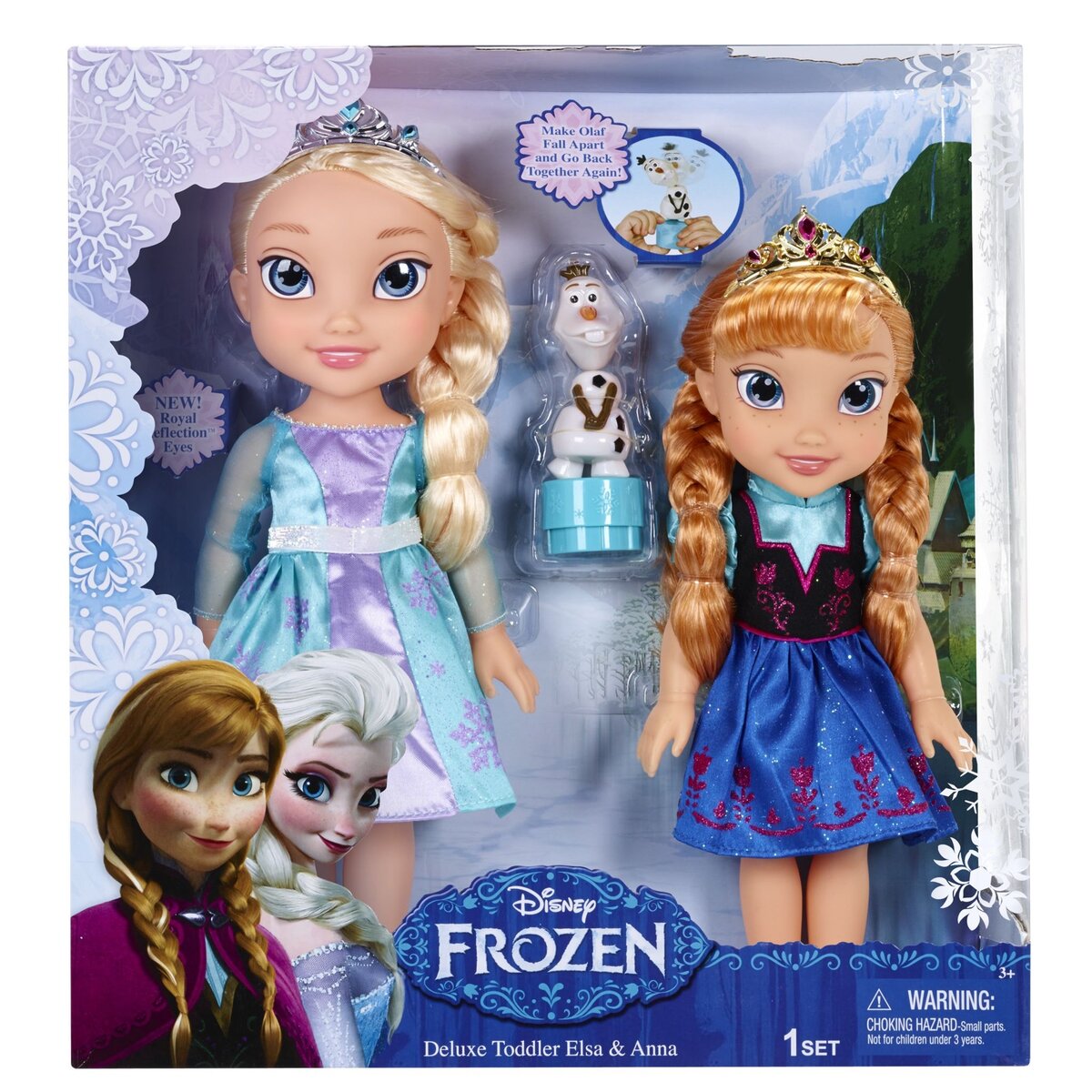 Reine des neiges Poupées Bébé Princesses Elsa et Anna - La Reine des  Neiges - Disney