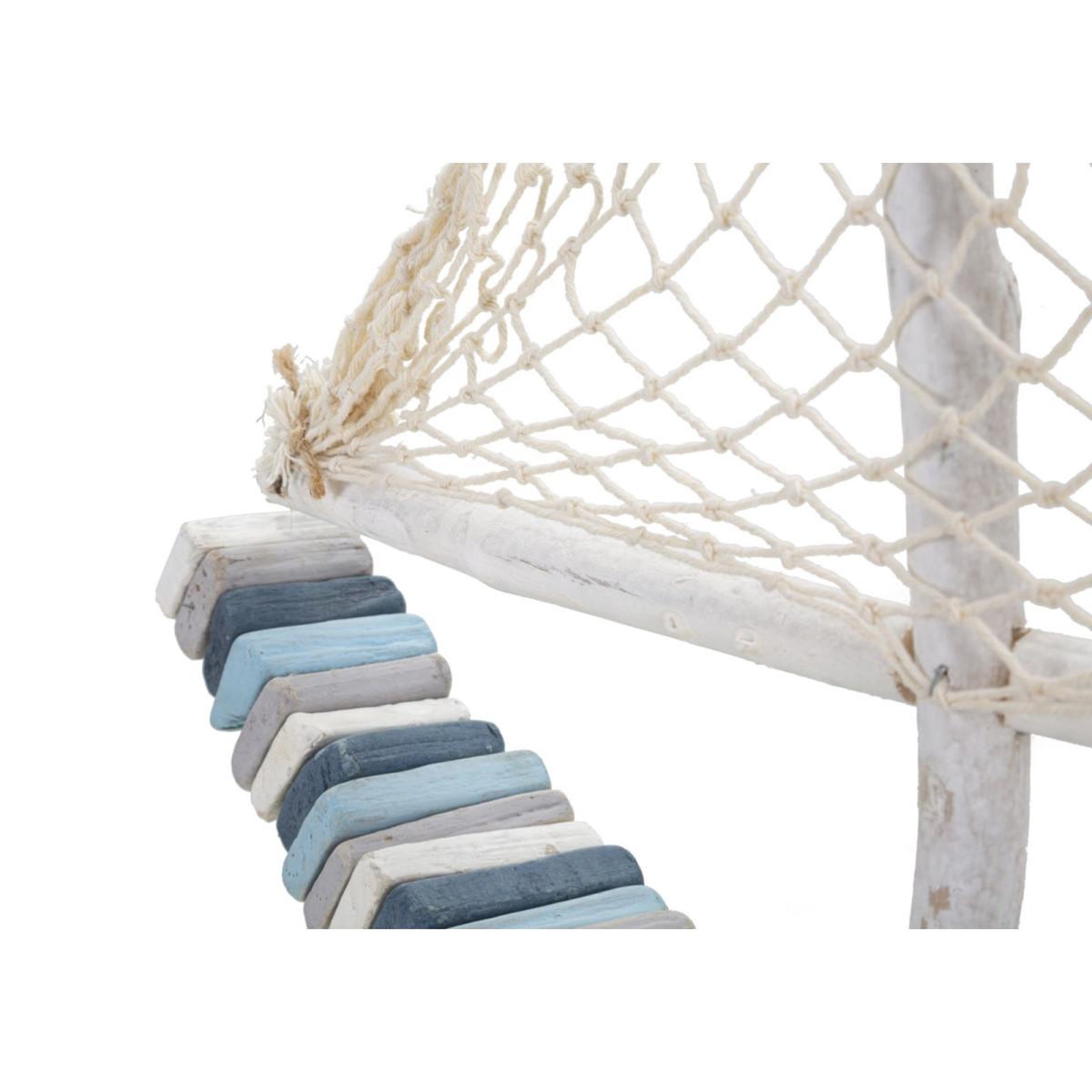 Voir la diapositive 3 : Paris Prix Bateau voilier déco en bois  tanoak  45cm multicolore