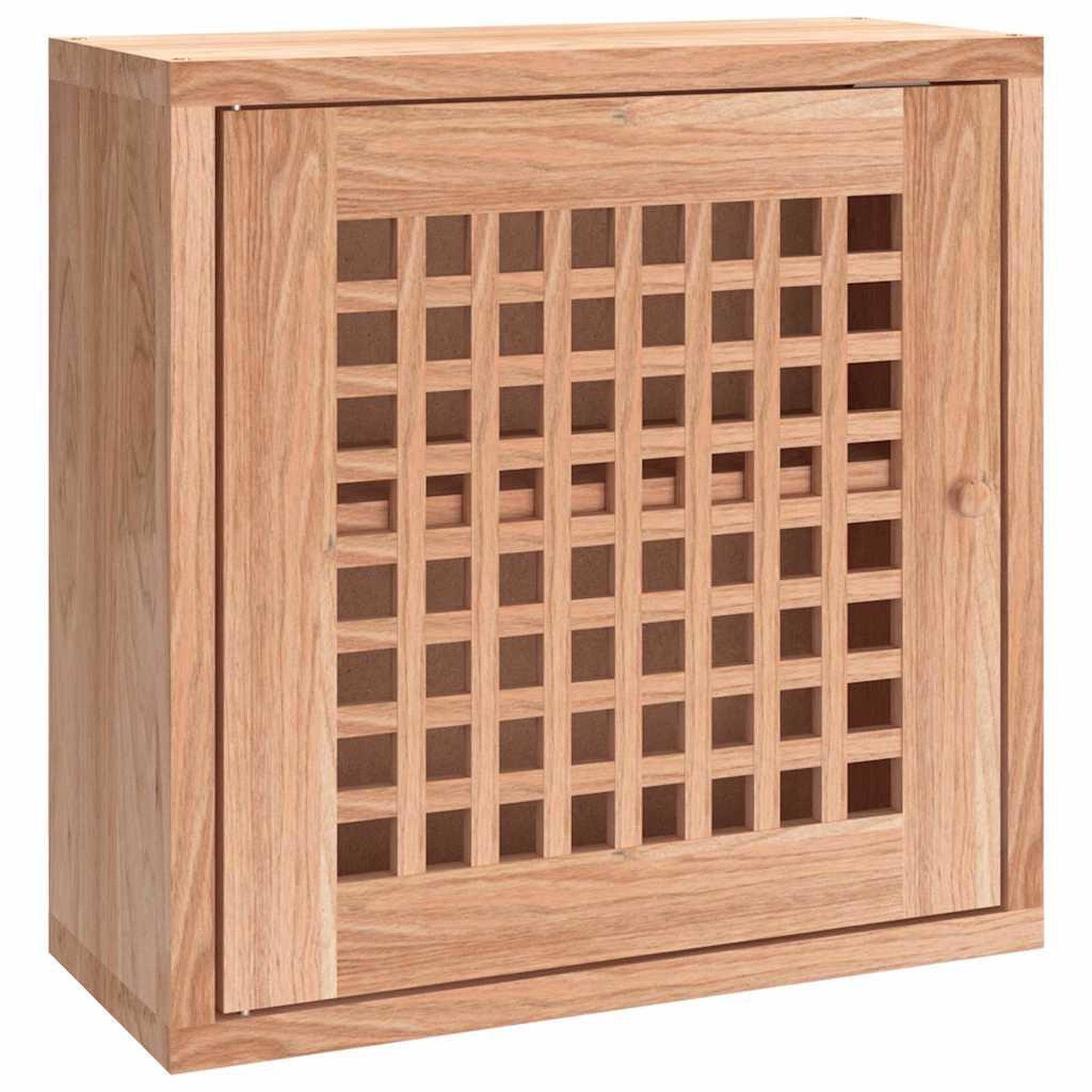 Voir la diapositive 2 : VIDAXL Armoire murale 42x18x42 cm bois massif de noyer