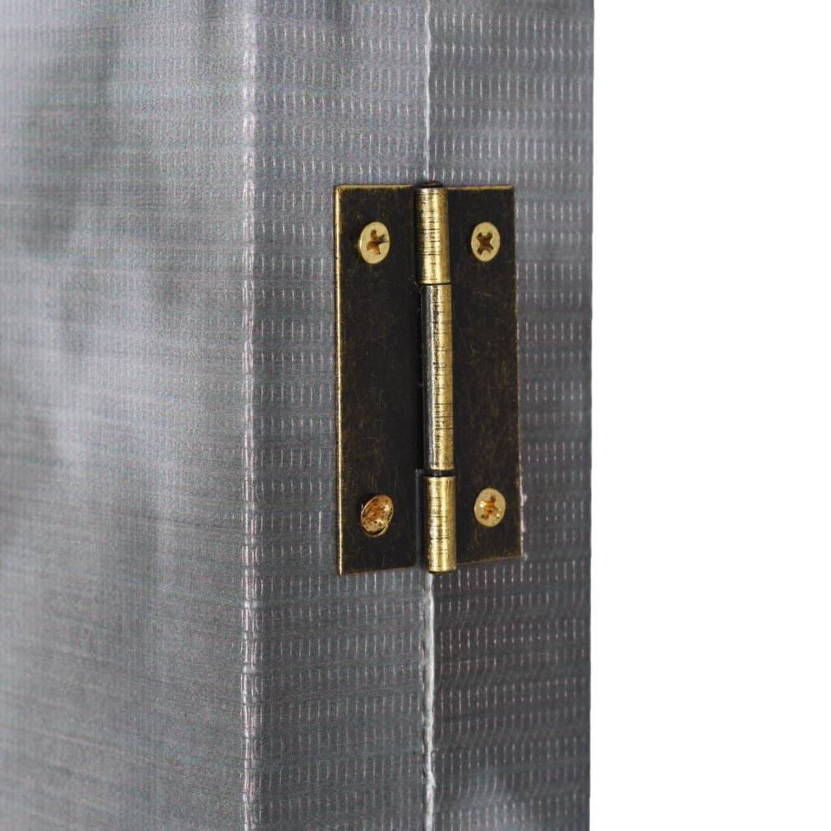 VIDAXL Cloison de separation 228 x 170 cm Bus londonien Noir et blanc