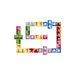 Juratoys-Janod Jeu de Dominos Rigolooo - Un Jeu Éducatif et Amusant pour Enfants à Partir de 3 Ans