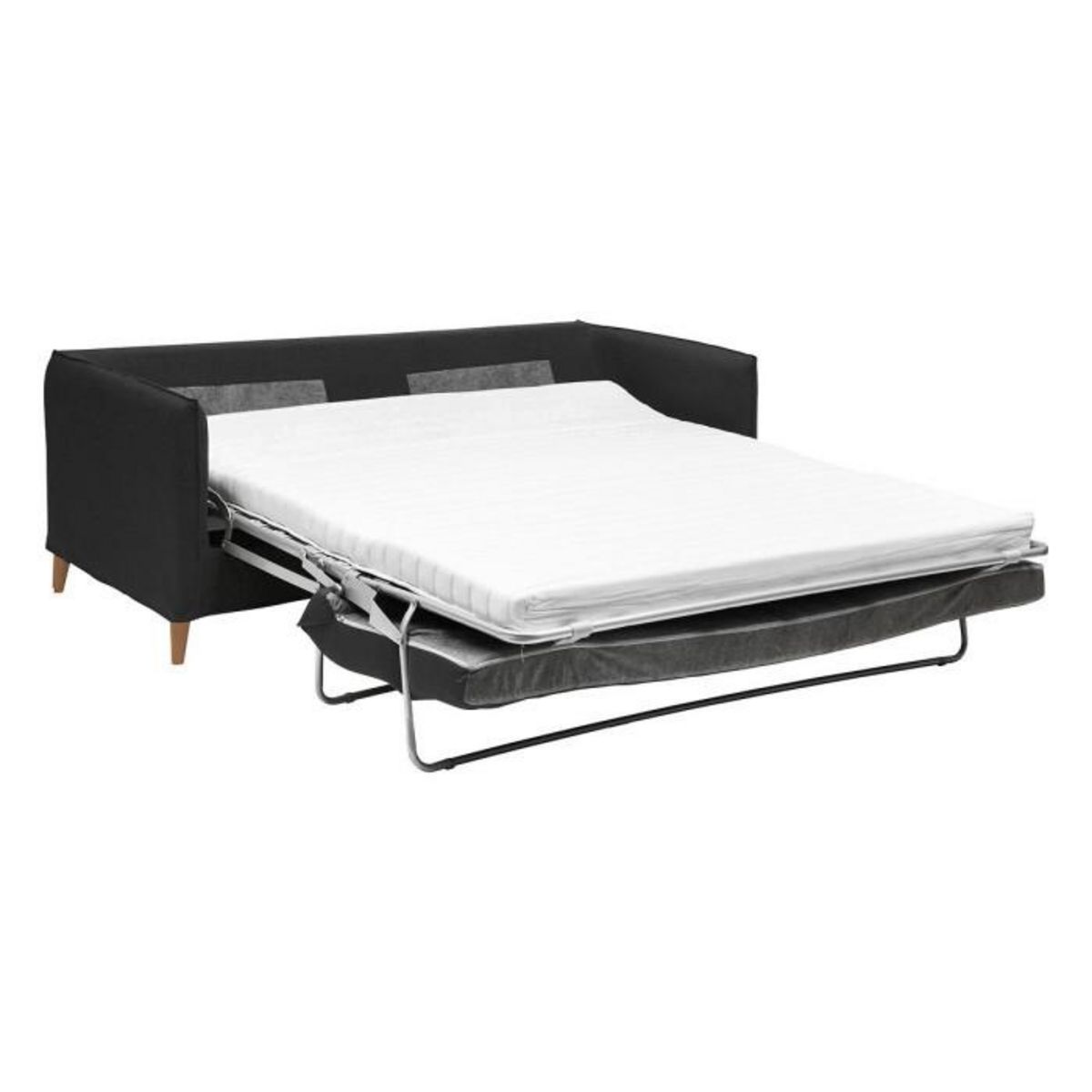 Paris Prix Canapé 3 Places Convertible  Bolero  182cm Gris