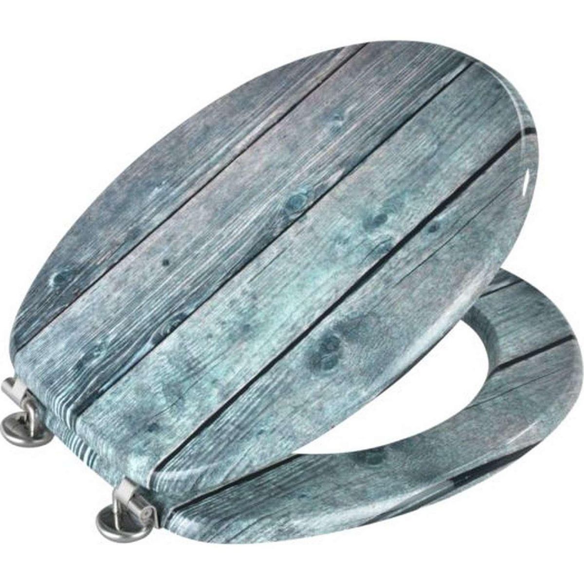 Wenko Abattant WC planche - Gris