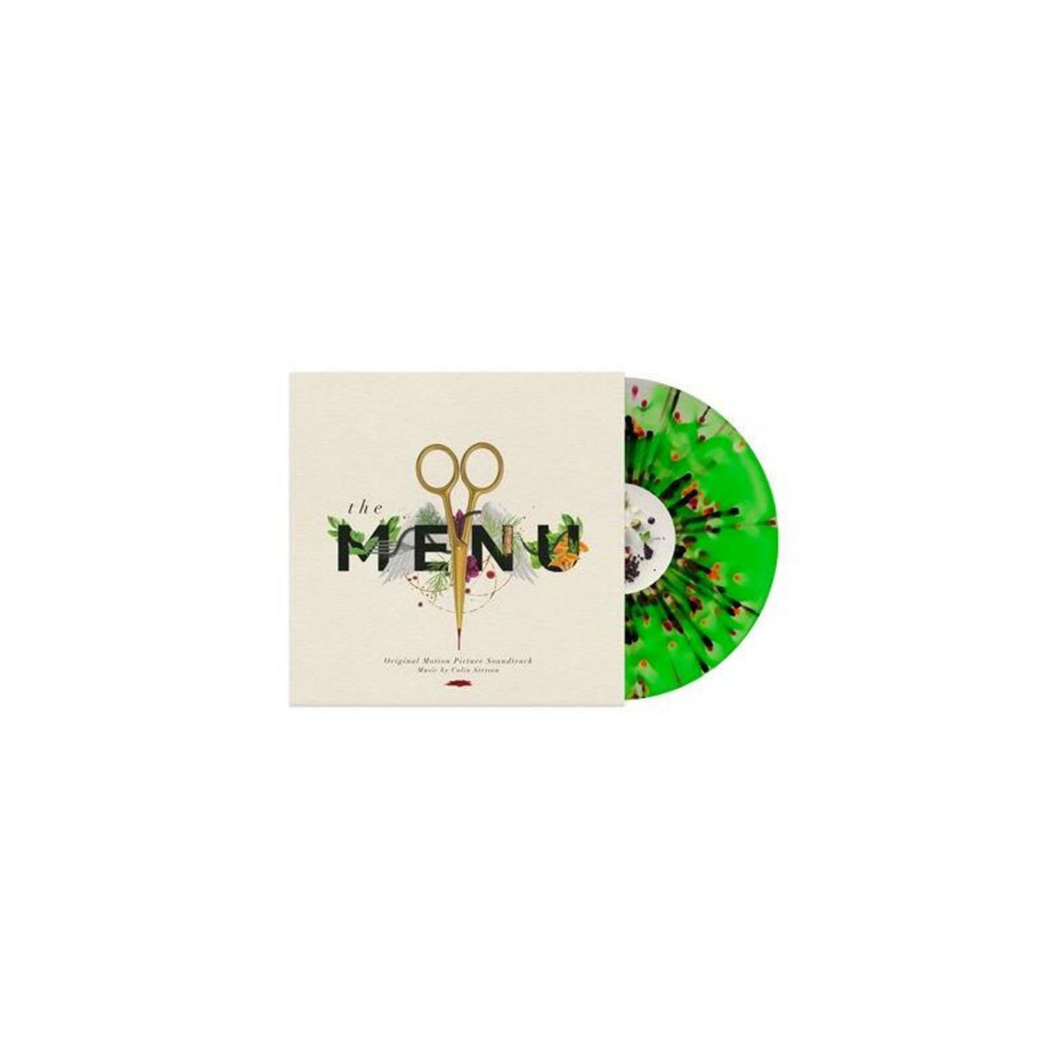 The Menu Vinyle Vert, Violet et Orange