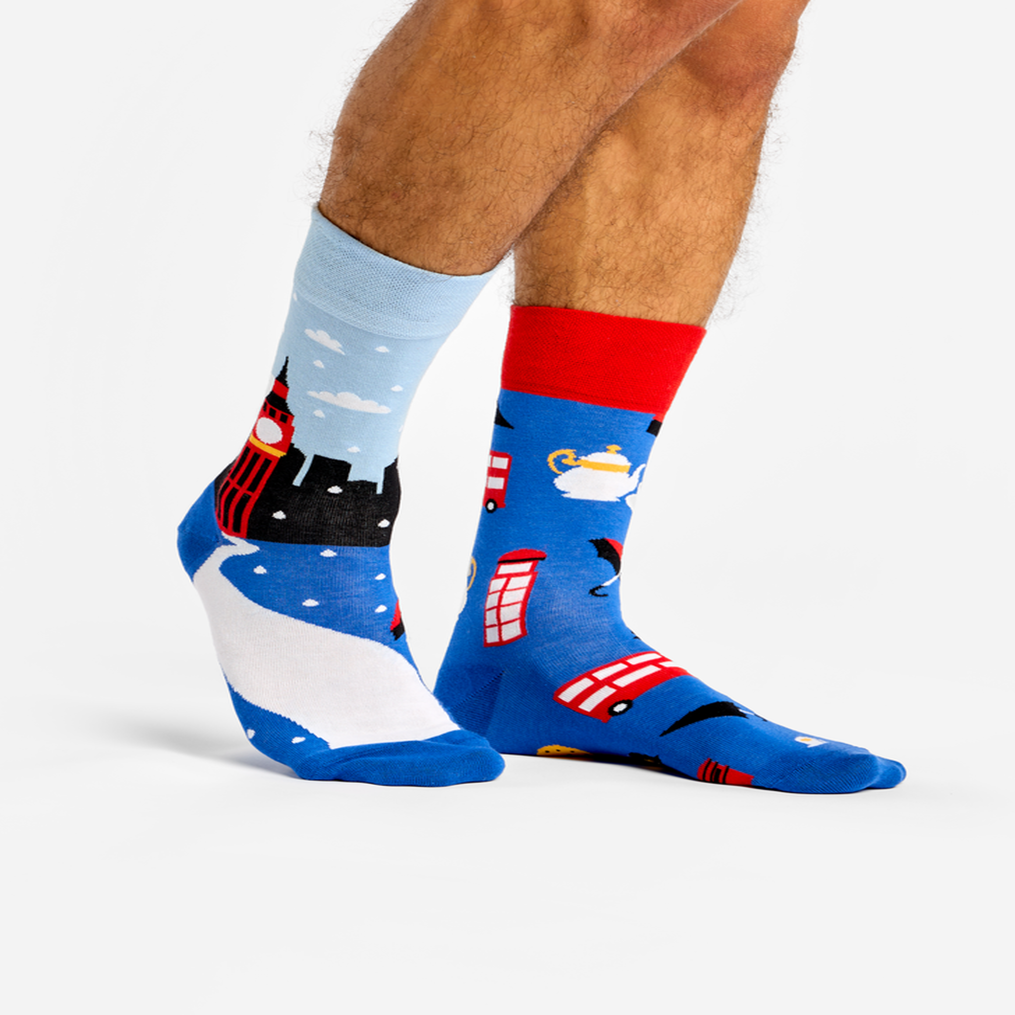 Voir la diapositive 3 : DEDOLES Chaussettes la grande-bretagne (et son thé)
