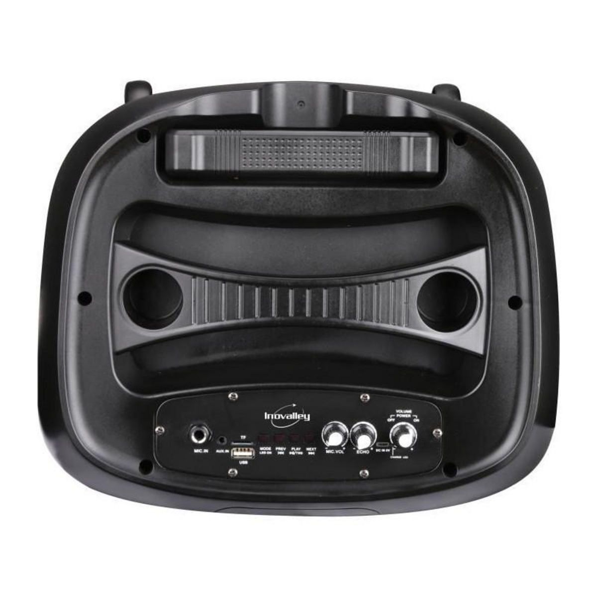 Inovalley Enceinte trolley - INOVALLEY - KA122 - 700W - Bluetooth - Lumineuse