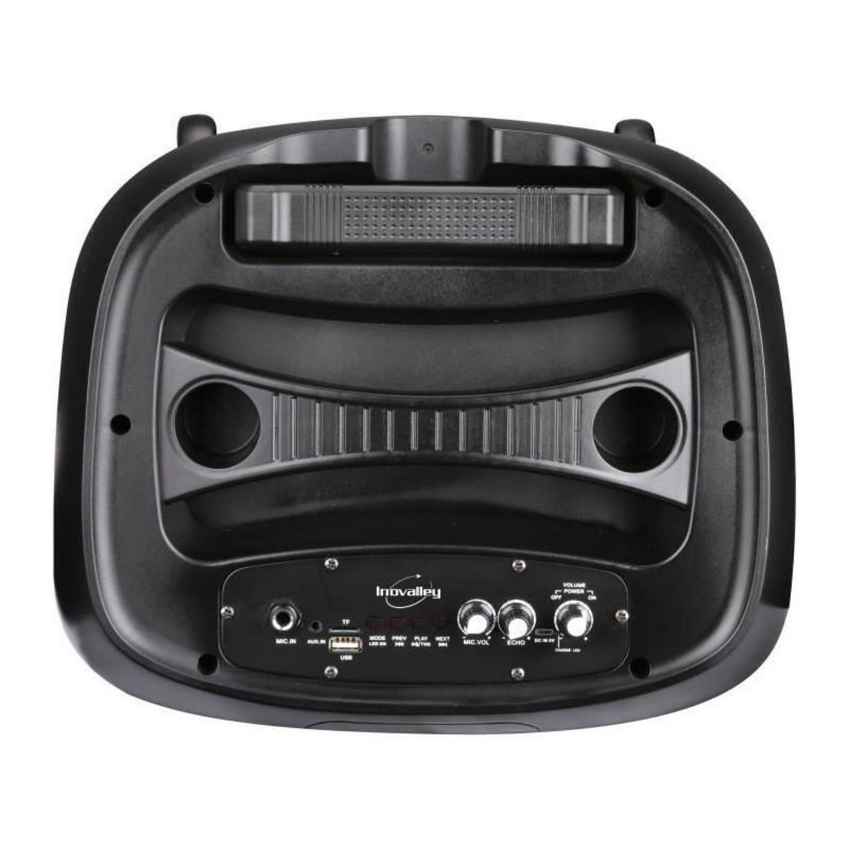 Inovalley Enceinte trolley - INOVALLEY - KA122 - 700W - Bluetooth - Lumineuse