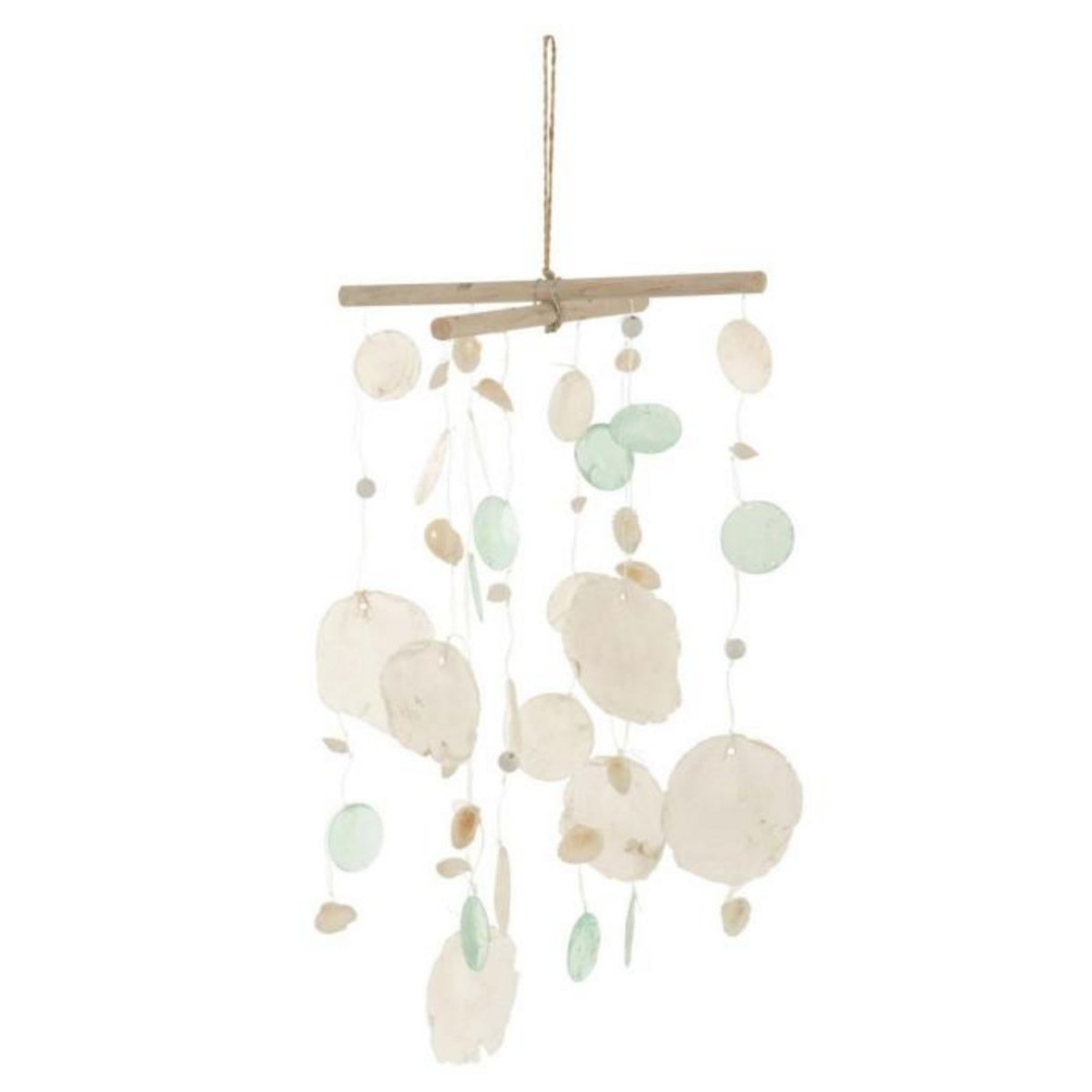 Paris Prix Décoration à Suspendre  Mobile Coquillage  36cm Bleu