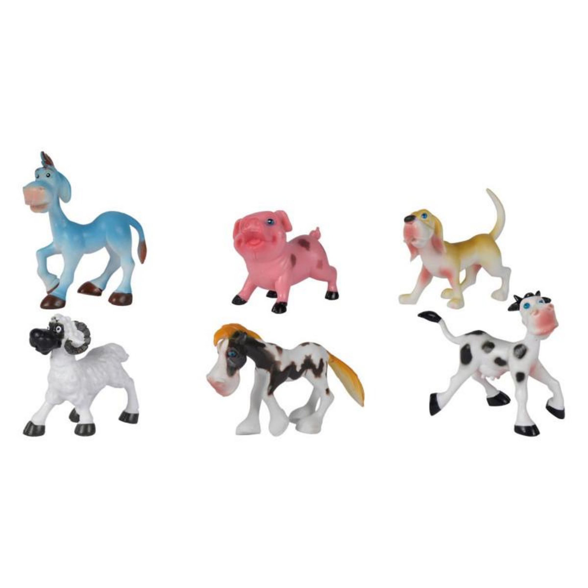 SIMBA Simba - Funny Animals - Farm, 6pcs. 104322459